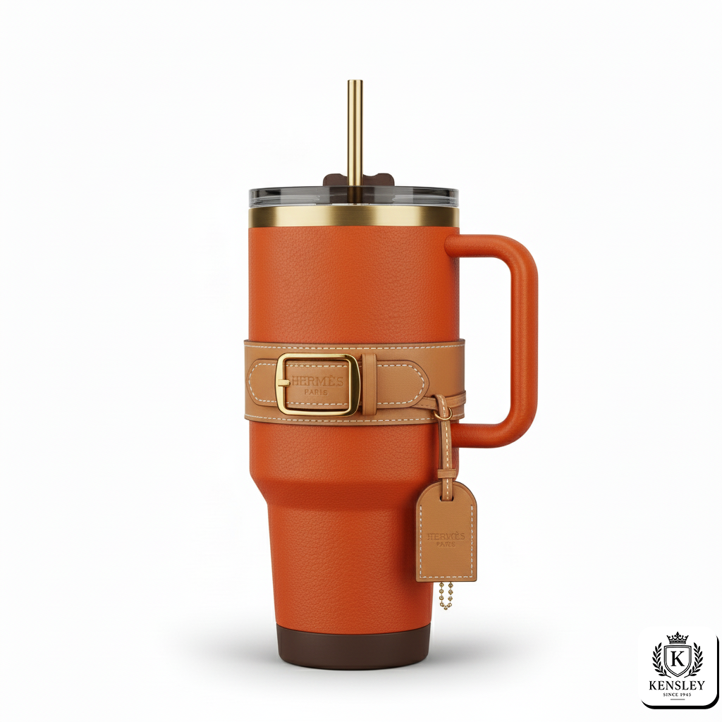 Kensley Tumbler – Luxury Edition Amber Saddle