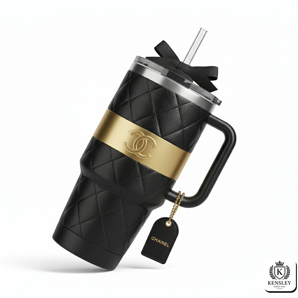 Kensley Tumbler – Luxury Edition Golden Quilts