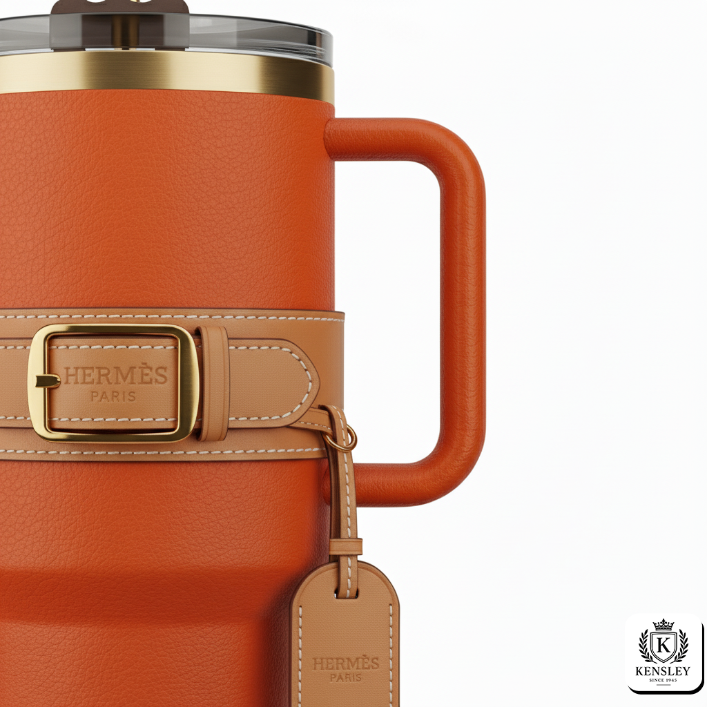 Kensley Tumbler – Luxury Edition Amber Saddle