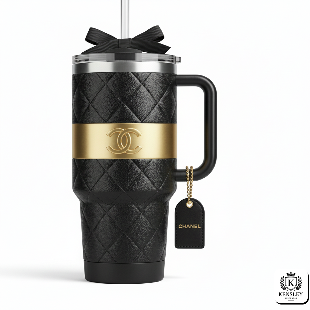 Kensley Tumbler – Luxury Edition Golden Quilts
