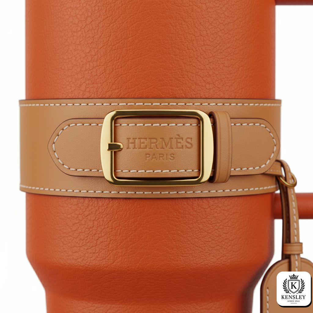 Kensley Tumbler – Luxury Edition Amber Saddle