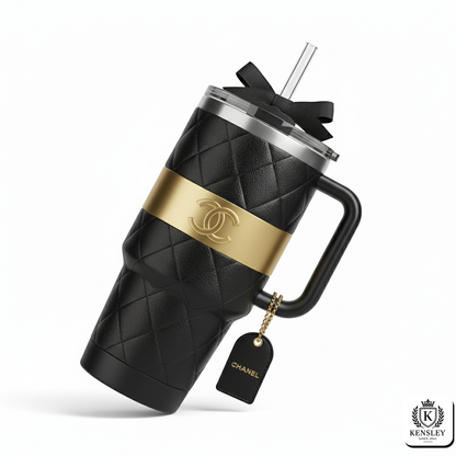 Kensley Tumbler – Luxury Edition Golden Quilts