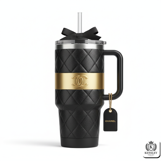Kensley Tumbler – Luxury Edition Golden Quilts