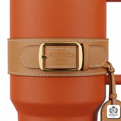 Kensley Tumbler – Luxury Edition Amber Saddle